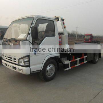 Flatbed road wrecker,platform tow truck,road recovery truck for sale