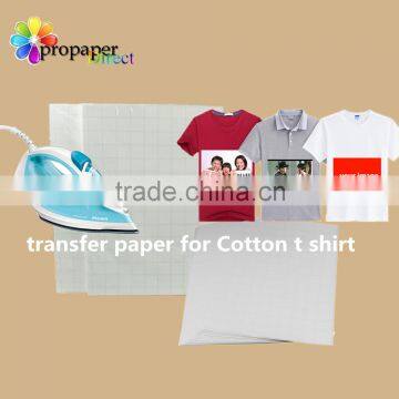 Light Cotton T- Shirt Inkjet Transfer Paper