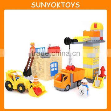 2015 New Blocks ! 72PCS Project Story Plastic Building Block Toy Blocks Toys