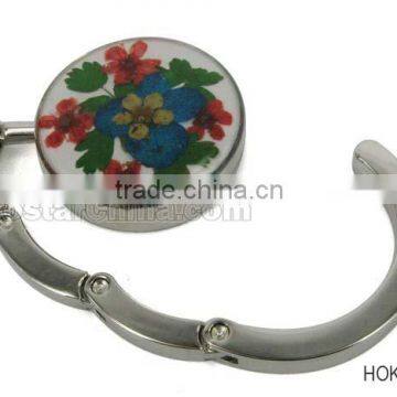 Foldable bag hanger,key finder,purse jewelry