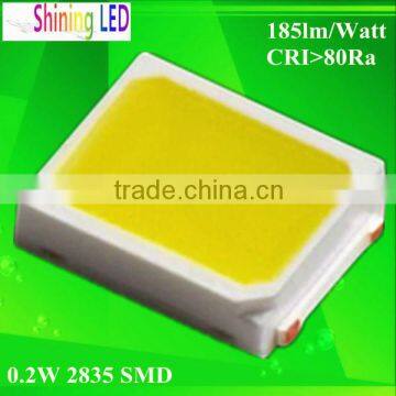 200lm/w 34-36lm 0.2W Specifications High CRI LED Seoul / Epistar Chip 2835 SMD LED Datasheet                        
                                                                                Supplier's Choice