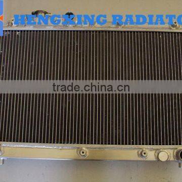2 ROWS/2 CORES FULL ALUMINUM RACING COOLING RADIATOR FOR ACURA INTEGRA 90-93 MT photo-2