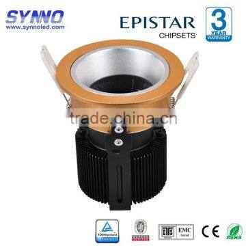 Taiwan Epistar 1*10W 900lm led bedroom ceiling lights