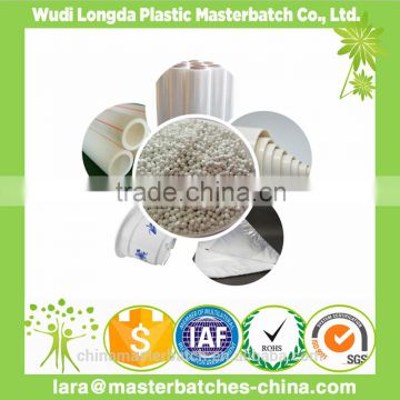 PP/PE White Masterbatch for film and Injection molding