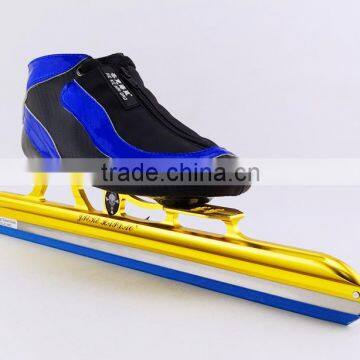 speed ice skates Speed Skate ice Skate boot custom carbon boot speed ice skate black color