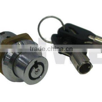 high security tubular small push lock switch