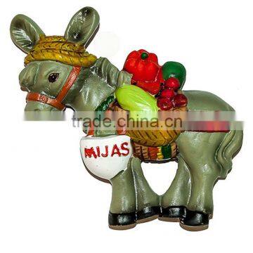 souvenir 3D Burro spain resin fridge magnet