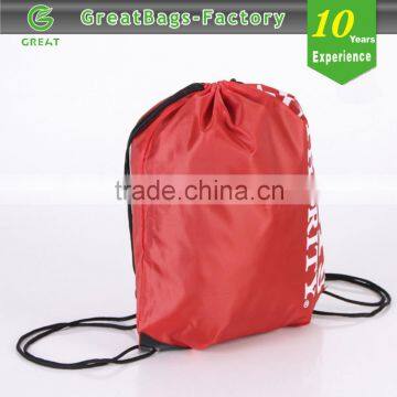 Lead Free Practical heavy duty polyester drawstring bag