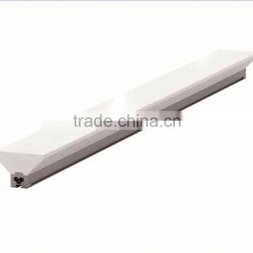 office simple plastic integrated 14W Trapezium led linear light