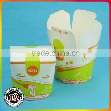 Disposable Custom Printed Different Designs Paper Containers Boxes