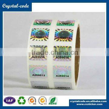 Custom Logo 3d Honeycomb Pattern Hologram Sticker photo-4