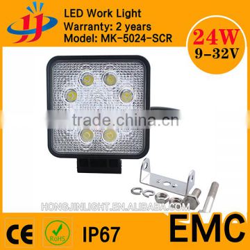 New arrival 24 volt outdoor led flood light Off Road led 10-30V DC work lights for Truck 4WD UTE