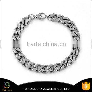 high quality fashion products traditional interchangeable stainless steel chain bracelet