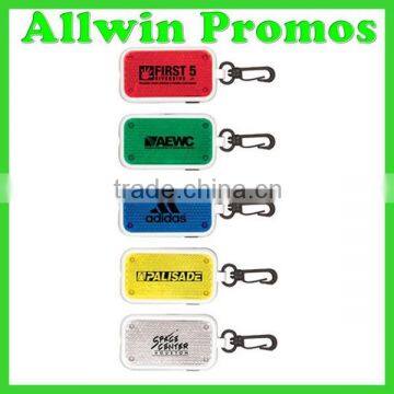 Promotional LED Flasher with keychain