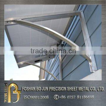 China supplier custom steel bracket , stainless steel canopy bracket