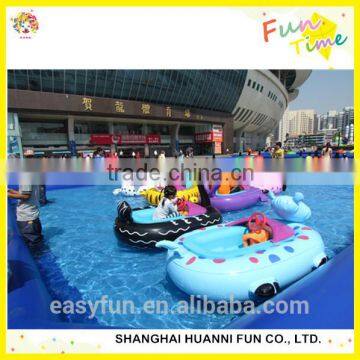 Aqua Used Water Park Rides Electric Bumper Boat photo-3