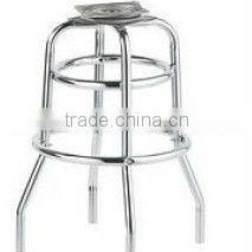 chromed double ring chair frame