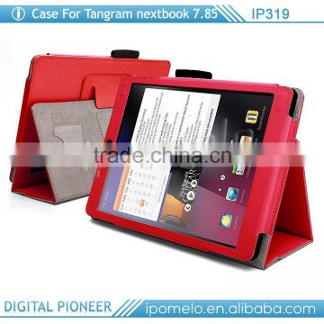 Top hot sale alibaba leather case pu leather case for nextbook 7.85