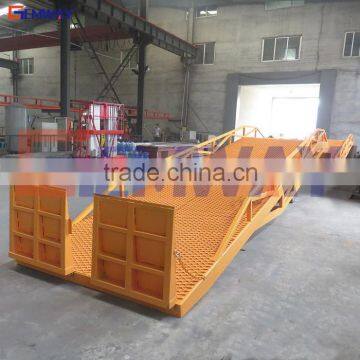 CE ISO mobile hydraulic truck loading ramps for sale