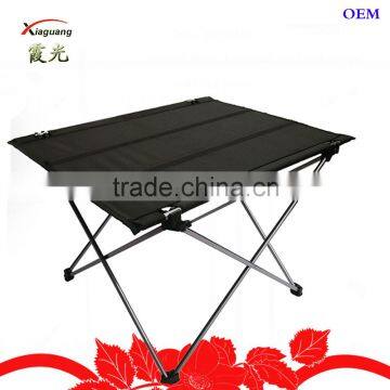 Aluminium Folding canvas Camping Table for Picnic Traveling Outdoor Furniture