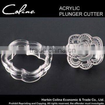 Acrylic Embroider Fondant Cutter