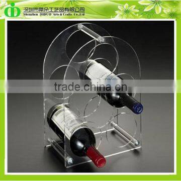 DDW-S007 ISO9001 Chinese Factory Produce Plexiglass Shelf for Wine Bottles