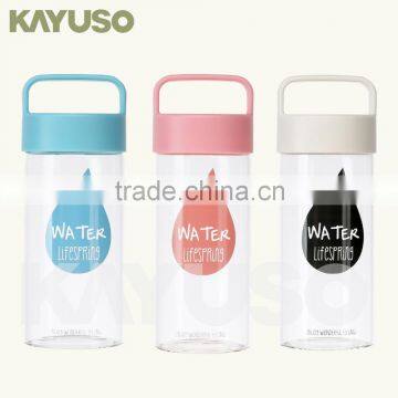 2016 NEW High Quality Borosilicate Water Glass Bottle Glass Water Bottle