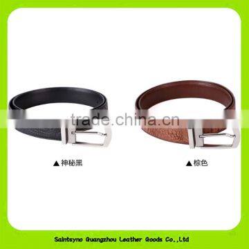 16024 Best Promtion Gift Set Full Grain Leather Wallet Belt Strap For Business Men photo-4