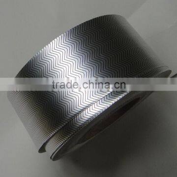 embossed aluminum foil paper roll for package