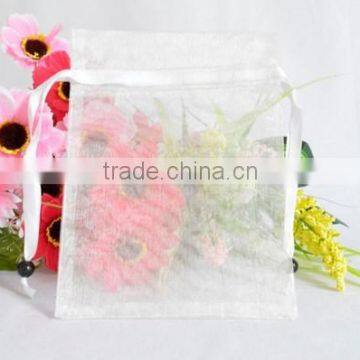 Promotional Customized Logo Organza Bag,Small Wedding Gift Bags (20150730J139)