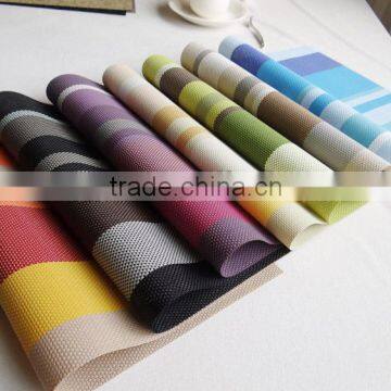 PVC woven mesh placemats