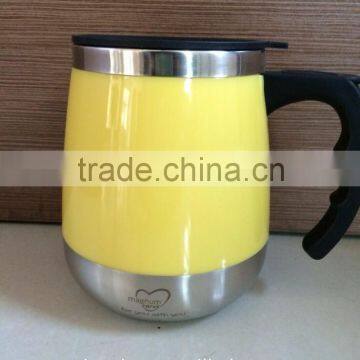 Double Wall 500ml Stainless Steel Beer Mug photo-6