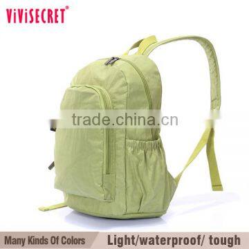 Vivisecret Colorful Polyester Cheap School Backpack With Rain Cover photo-4