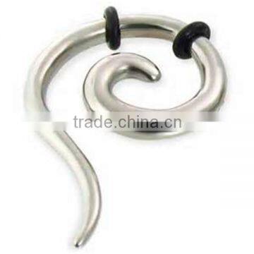 top quality ear spiral jewelry body jewelry ear jewelry