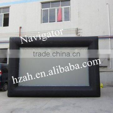 inflatable outdoor movie screen for advertising