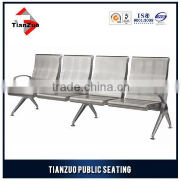 4 Seater 201 stainless steel airport chair waiting area furniture