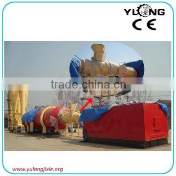 yulong CE single layers sawdust rotary drum dryer