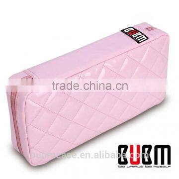 Fashion Pink 64 Capacity PU Fabric DVD Case CD Holder Personalized cd Case Multi Disc Dvd Cases photo-3