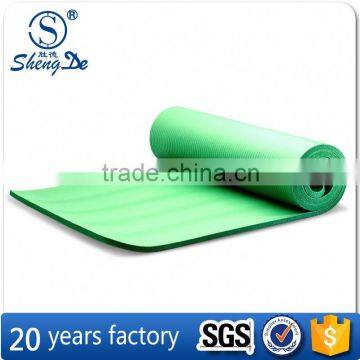 Wholesale Eco Anti Slip 15mm Thickness NBR Yoga Mat Manufacturer