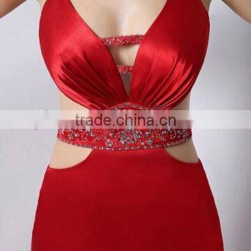 Sexy Deep V-Neck Short After Long Irregular Before Fashion Europe Design From Dresses Latest Mermaid Europe Design From Dresses