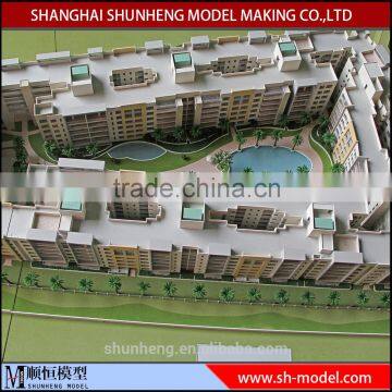 3d Architetcture model Residential building model /house scale model making