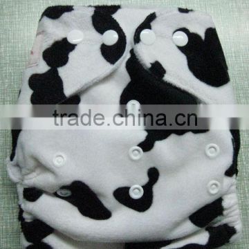 Minky PUL Baby Cloth diaper