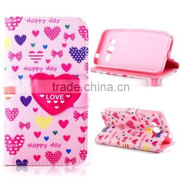 For samsung g360 mobile phone case,stand cover case/flip leather cell phone case for samsung g360