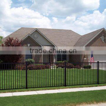 Black aluminum fence, cheap prefab fence panels, fence panels