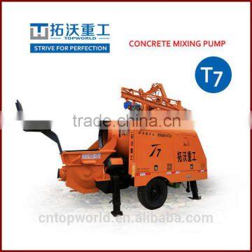 Brand New dragable concrete mixing pump TWTG30 T7