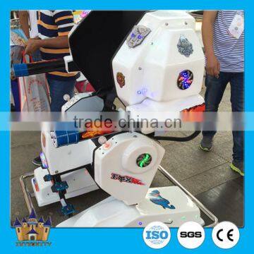 New model kiddie robot walking rides , robot walking machine for kids