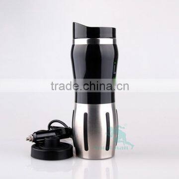 Best Customized Electric Heated Cup Travel Mug Stainless Steel Car Heating Cup