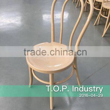 Brown Plastic Thonet Chair photo-2