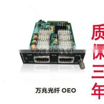 10g media converter8 Ports SFP to SFP WDM Transponder OEO Converter for Any-rate from 100Mb to 8Gbps w/2R Support