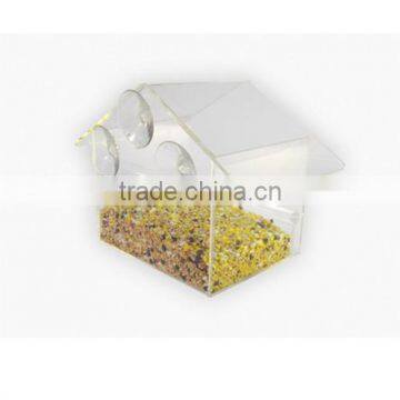 wholesale acrylic bird seed feeders